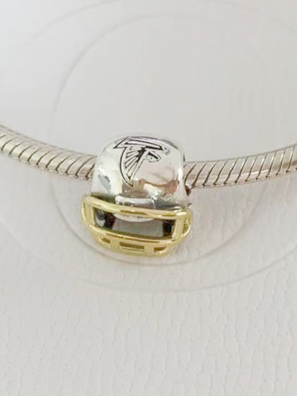 Pandora Atlanta Falcons Charm Football Helmet Charm Pendant